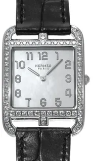 Hermès Cape Cod CC2.730 28.5mm Stainless steel White