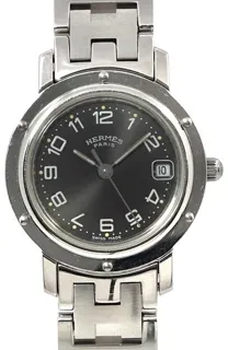 Hermès Clipper CL4.210 24mm Stainless steel Gray