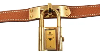 Hermès 20mm Yellow gold and Stainless steel Golden