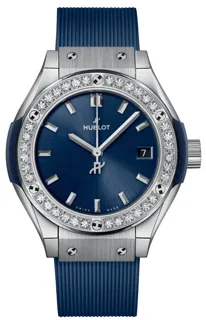 Hublot Classic 591.NX.7170.RX.1204 29mm Titanium Blue