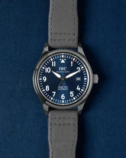 IWC Pilot Mark IW324703 Ceramic and Titanium Blue