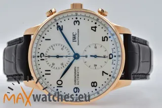 IWC Portugieser IW3716-03 40.9mm Red gold White