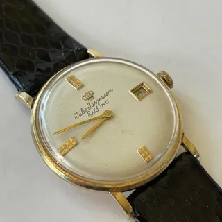 Jules Jürgensen 14K(585) 33mm Yellow gold White