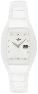 Junghans Kollektion Aura Quadra 013/1120.44 Ceramic White