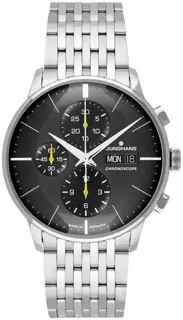 Junghans Meister Chronoscope 27442947 Stainless steel White