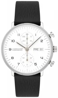 Junghans max bill 363/2919.00 Stainless steel White