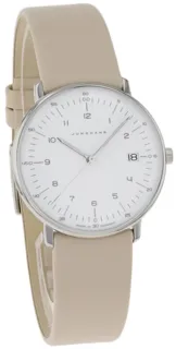 Junghans max bill 47/4252.02 Stainless steel White