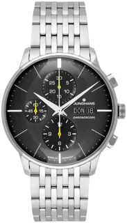 Junghans Meister Chronoscope 27442946 Stainless steel Black