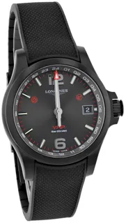 Longines Conquest V.H.P. L37182569 Stainless steel Black