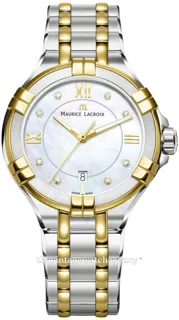 Maurice Lacroix AIKON AI1004-PVY13-171-1 Brushed/polished steel White