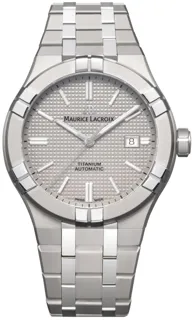 Maurice Lacroix Aikon Automatic AI6008-TT032-230-1 Titanium Silver