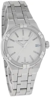 Maurice Lacroix Aikon Quartz AI1106-SS002-150-1 35mm Stainless steel White