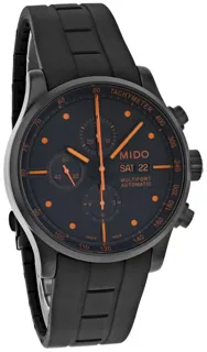 Mido Multifort M005.614.37.051.01 Stainless steel Black