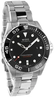 Mido Ocean Star M026.608.11.051.00 Stainless steel Black