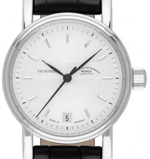 Mühle Glashütte Teutonia M1-30-25-LB 34mm Stainless steel Silver