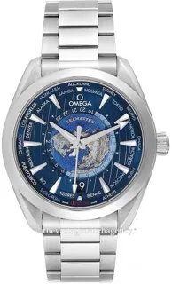 Omega Aqua Terra 220.10.43.22.03.001 43mm Stainless steel Blue