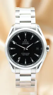 Omega Aqua Terra 231.10.42.21.01.003 41mm Stainless steel Black