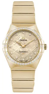 Omega Constellation 131.55.28.60.99.006 Yellow gold Beige