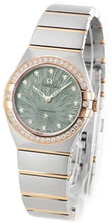 Omega Constellation 131.25.28.60.60.001 Yellow gold and Stainless steel Green