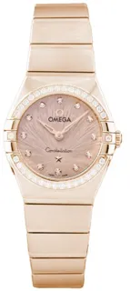 Omega Constellation 131.55.25.60.52.001 Rose gold Pink