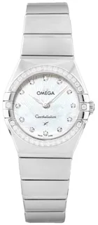 Omega Constellation 131.15.25.60.55.002 Stainless steel White