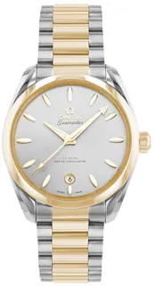 Omega Seamaster 220.20.38.20.02.002 Yellow gold and Stainless steel Silver