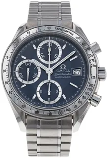 Omega Speedmaster Date 3513.46.00 39mm Stainless steel Blue