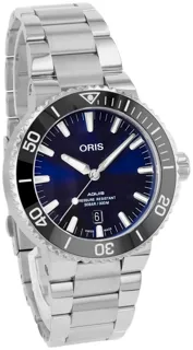 Oris Aquis 01 733 7730 4135-07 8 24 05PEB Stainless steel Blue