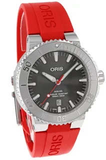 Oris Aquis Date 01 733 7730 4153-07 4 24 66EB Stainless steel Gray