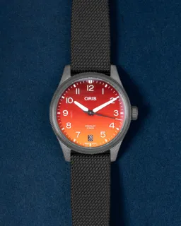 Oris ProPilot 0140077848786 Carbon fiber Orange