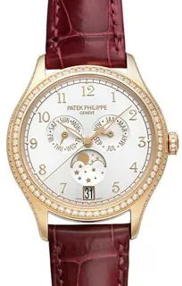 Patek Philippe Annual Calendar 4947R-001 Rose gold Silver