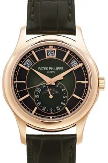 Patek Philippe Annual Calendar 5205R-011 40mm Rose gold Green