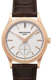 Patek Philippe Calatrava 6119R-001 Rose gold Silver