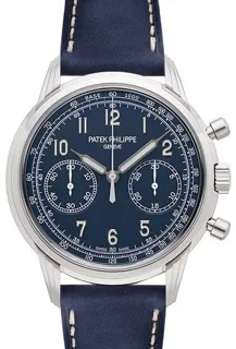 Patek Philippe Chronograph 5172G-001 41mm White gold Blue