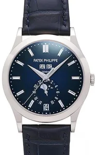 Patek Philippe Complications 5396G-017 38.5mm White gold Blue