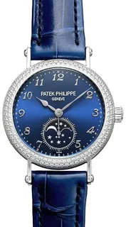 Patek Philippe Moonphase 7121/200G-001 33mm White gold Blue