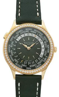 Patek Philippe World Time 7130R-014 Rose gold Green