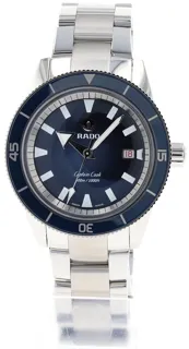 Rado Captain Cook R32105203 Ceramic and Stainless steel Blue