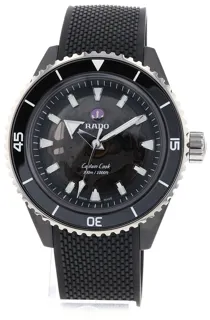 Rado Captain Cook R32127156 Ceramic and Titanium and Stainless steel and PVD Black