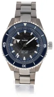 Rado Captain Cook R32128202 Ceramic and Titanium and Stainless steel Blue