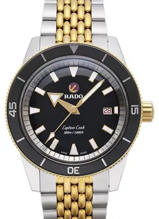 Rado Captain Cook R32138153 Ceramic and Stainless steel and PVD Black