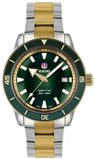 Rado Captain Cook R32138303 Ceramic and Stainless steel and PVD Green