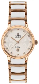 Rado Centrix R30019744 Rose gold and White ceramic White