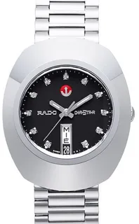 Rado Diastar R12408613 Stainless steel Black