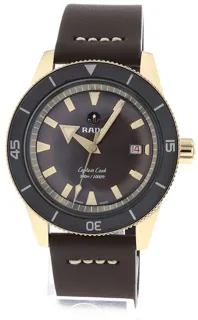 Rado Captain Cook R32504306 Bronze and Ceramic and Titanium Brown