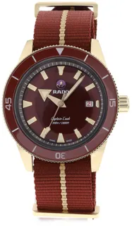 Rado Captain Cook R32504407 Bronze and Ceramic and Titanium White