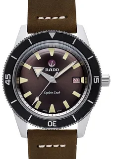 Rado Captain Cook R32505305 Ceramic and Stainless steel Brown