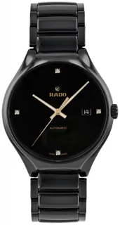 Rado True R27056712 Ceramic and Titanium and PVD Black