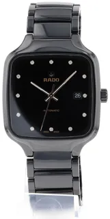 Rado True Square R27078702 Ceramic and Titanium and PVD Black