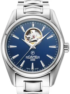 Roamer Searock Master 984985 41 45 20 42mm Stainless steel Blue